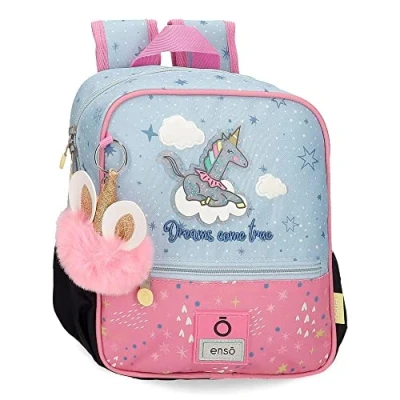 Image de Enso Dreams come true Sac à Dos Préscolaire Adaptable au Trolley Multicolore 23x25x10 cms Polyester
