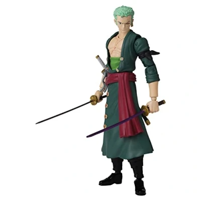Image de Bandai Anime Heroes One Piece Roronoa Zoro 6.5&quot; Action Figure