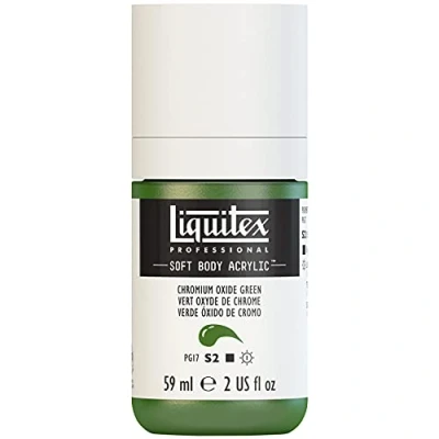 Image de Liquitex Professional Acrylique Soft Body 59ml Vert Oxyde Chrome