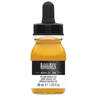 Image de Liquitex Professional Encre Acrylique Flacon Avec Pipette 30 ml Jaune D&#039;Or