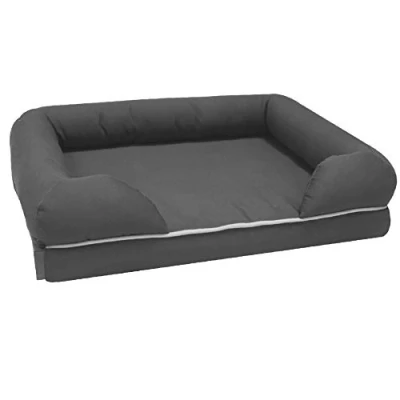 Image de CROCI Revenant Limitless, Panier pour Chien, Lit mémoire de forme en mousse, Canapé ergonomique avec housse lavable, Coussin imperméable, chien Taille M, Format 91x71 cm, Vert