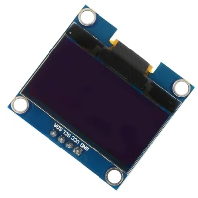 Image de Module d&#039;affichage Couleur OLED 1.3inch 3.3V/5V Résolution 128x64 SSD IIC I2C Communiquer du texte blanc