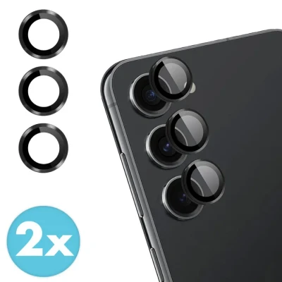 Image de imoshion Lot de 2 protections d&#039;objectif caméra pour Samsung Galaxy S24 Plus Noir Neuf