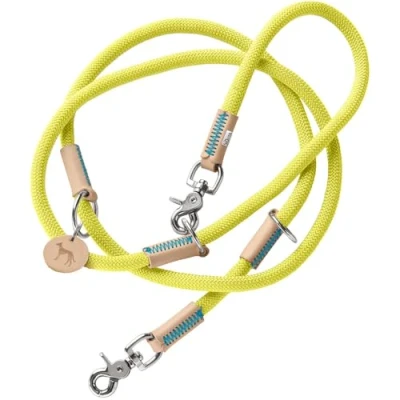 Image de Laisse réglable HUNTER Malia Cuir robuste Corde souple 3 positions ajustables