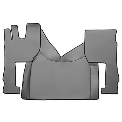 Image de F CORE Tapis de entierement Le Sol Camion compatibilité pour Volvo FH 4 01.13 12.19 5 01.20 AUTOMAT Gris