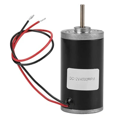 Image de DC Motoren, Dauermagnet 31ZY 6V / 12V 24V 3500 8000RPM Hochgeschwindigkeits CW/CCW Motor f¨¹r DIY Generator(12V 4000 U/min)