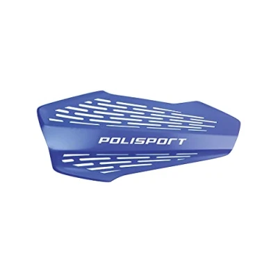 Image de POLISPORT 8308700006 Protège mains MX FORCE 1 point de fixation Style en plastique avec kit montage inclus compatible tous les modèles motocross/enduro couleur bleu