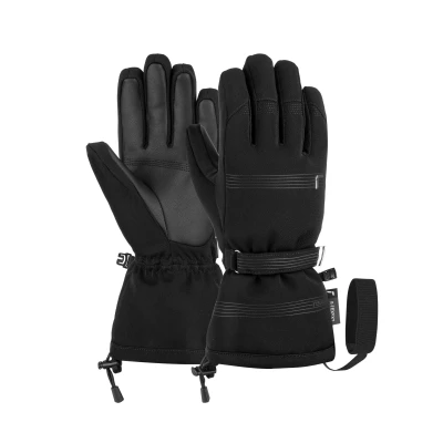 Image de Reusch Cozy Down R TEX XT Gants De Ski Femmes (Taille : 8.5, Noir)