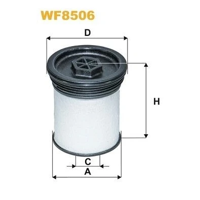 Image de Filtre à carburant WIX FILTERS WF8506