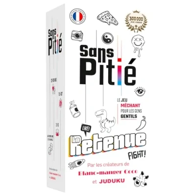 Image de Sans Pitié Jeux de société Junior, par Les Créateurs Blanc Manger Coco et JUDUKU, Jeu Cartes, Nouveau, Societe Familial, Adulte Enfant, Cadeau Drole