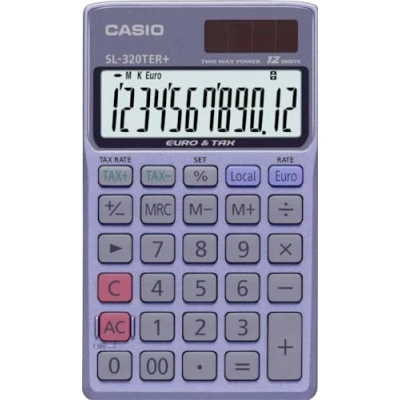 Image de Casio SL 320 TER+ Calculatrice Bureau Gris