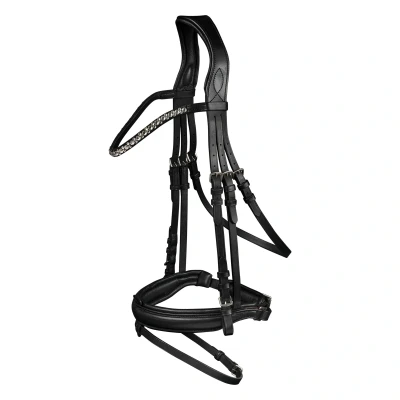 Image de Bridon équitation muserolle combinée Waldhausen X Line Darling
