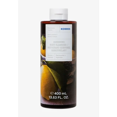 Image de Korres Renewing Bodycleanser Basil Lemon Gel douche, Taille: 400 ml,