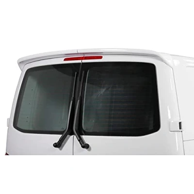 Image de Becquet de toit compatible avec Volkswagen Transporter T6 2015 (avec 2 portes arrières) (PUR IHS), noire