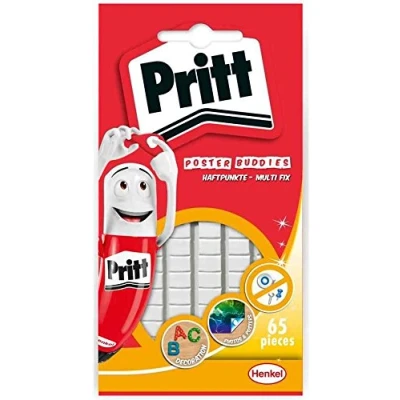 Image de PRITT Pochette de pastilles Adhésives Multifix On/Off Blanc
