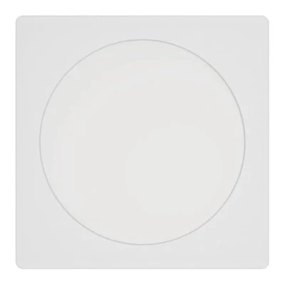 Image de Eglo Spot LED encastrable Fueva 6, lampe de plafond à encastrer, luminaire encastré en plastique blanc, éclairage blanc chaud froid, 16,6 x cm