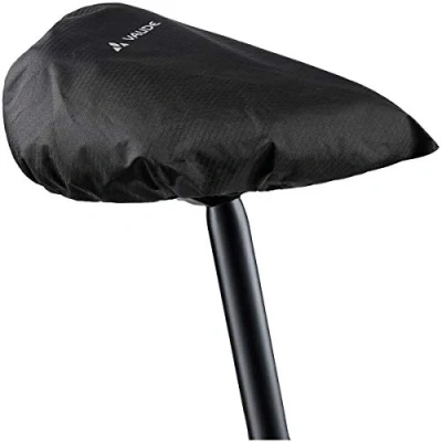 Image de VAUDE Raincover for Saddles Housse Anti Pluie Mixte, Noir, Taille Unique