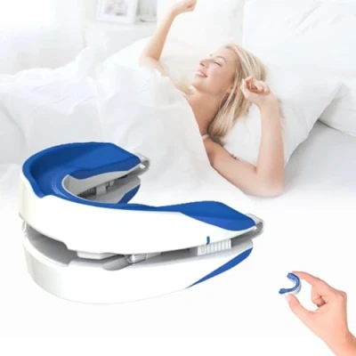 Image de Lyoveu Orthèse Oni Pro Contre Ronflements Et Apnée du Sommeil,silenspro Dispositif Anti Ronflement 2024,orthese Ronflement,orthese Mandibulaire,Orthèse ronflement,orthèse