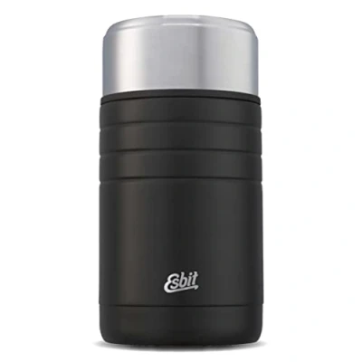 Image de Esbit Récipient thermique Majoris pour repas de maintien au chaud 1000 ml en noir acier inoxydable chauds et froids