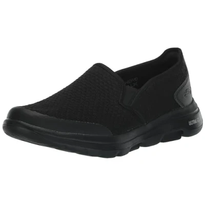 Image de Skechers Go Walk 5 Apprize Baskets Enfiler Homme Noir 39.5 EU