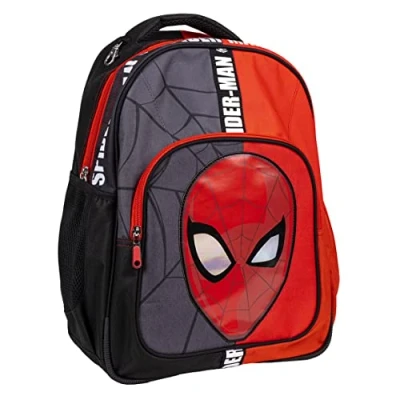 Image de CERDÁ LIFE&#039;S LITTLE MOMENTS Petits Sacs à Dos pour Enfant de Spiderman avec Poche Frontale et Poignées Rembourrées Licence Officielle Marvel, Garçon, Multichaleur, Taille Unique