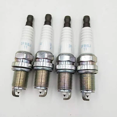 Image de Bougie d&#039;allumage 4PCS Iridium Platinum IFR6J11 7658 IFR6J 11 Spark Plug Fit for Jimny