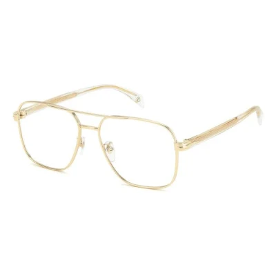 Image de Lunettes de Vue David Beckham DB 7103 GOLD CRYSTAL acier homme