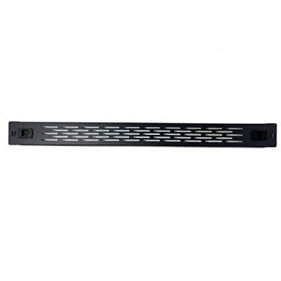Image de Infitronic INSIRBL111STL 19 pouces Panneau de ventilation en U d&#039;obturation acier 1HE (montage sans outil)