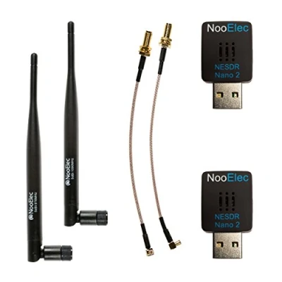 Image de Stratux 1090ES et UAT Radios antennes à Gain élevé. Pack NooElec bi Bande NESDR Nano 2 ADS B (978MHz &amp; 1090MHz), Édition Starter, pour Stratux, Avare, Foreflight FlightAware.