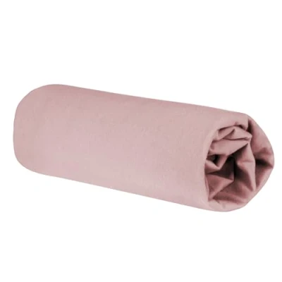 Image de roba Drap Housse Bébé Lil Planet pour Lit 60 x 120 cm à 70 140 Jersey Extensible 100% Coton Bio Certifié OEKO TEX® et GOTS Rose Pastel