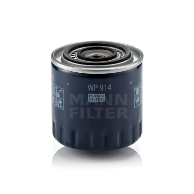 Image de MANN FILTER WP 914 Filtre à huile 3/4 16 UNF vissé RENAULT: LAGUNA 1, ESPACE 3, MASTER 1 Kasten