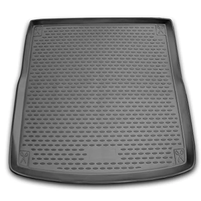 Image de Tapis de Coffre AD Tuning TM11002 en Caoutchouc, antidérapant, Noir Découpe précise