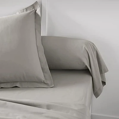 Image de TODAY Essential Taie de traversin 45X185 cm 100% Coton Uni, Navy