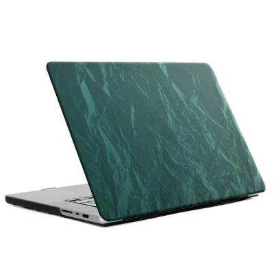 Image de Coque en velours SELENCIA MacBook Pro 13 pouces A2289/A2251 Vert foncé Protection élégante