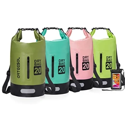 Image de Blackace arteesol 5L 10L 20L 30L Waterproof Sac Sec/Sac étanche avec Longue Sangle réglable pour Kayak en Bateau Excursion canoë/pêche/Rafting/Natation/Snowboard