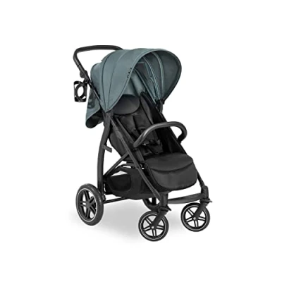 Image de hauck Poussette Canne Rapid 4D, de la Naissance à 22 kg, Inclinable, Pneus en Caoutchouc, Porte Gobelet, UPF 50+, Pliable, Compact, Panier XL Jusqu&#039;à 3 Vert Jungle