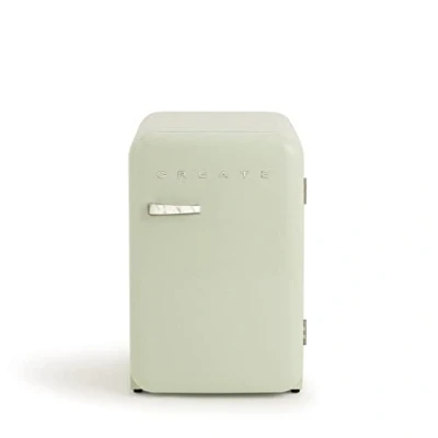 Image de CREATE / RETRO FRIDGE 83.5 MARBLE/Réfrigérateur Vert avec Poignée Marbre/Pratique et fonctionnel, Matériaux résistants