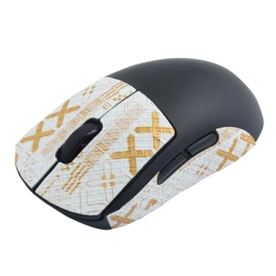 Image de Bande antidérapante pour Souris de Jeu sans Fil G Pro X Super légère, résistante à la Transpiration, Facile appliquer, Design Autocollant, kit Mise Niveau Professionnel