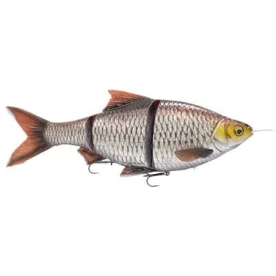 Image de Savage Gear Leurre pour brochet 4D Line Thru Roach 32 cm 420 g Slow Sink Silver Bream Ghost
