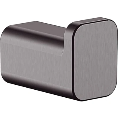 Image de hansgrohe AddStoris Crochet simple, noir chromé brossé, 41742340