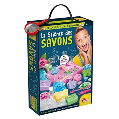 Image de Liscianigiochi I&#039;M A GENIUS Science La des Savons Kit de Création pour Réaliser Extraordinaires Personnalisés Jeu Scientifique Enfant dès 8 Ans Fabriqué en Italie
