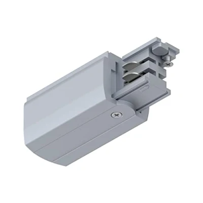 Image de Paulmann 91358 ProRail3 End Feed Elément pour systÃšme déclairage sur rail haute tension Embout dalimentation a