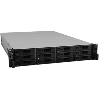 Image de Synology RackStation RS3618xs Serveur NAS 12 baies hautes performances extensible avec processeur Intel Xeon D 1521 quad core