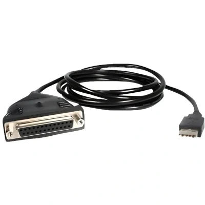 Image de Câble adaptateur USB vers DB25 STARTECH 1,80 m 2.0 Imprimante Noir