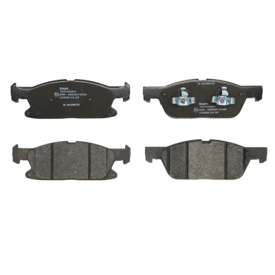 Image de DELPHI LP3536 Jeu de plaquettes frein non préparé pour indicateur d&#039;usure avec tôle anti bruit sans accessoires FORD: S Max Mk2, Galaxy Mk3 MPV
