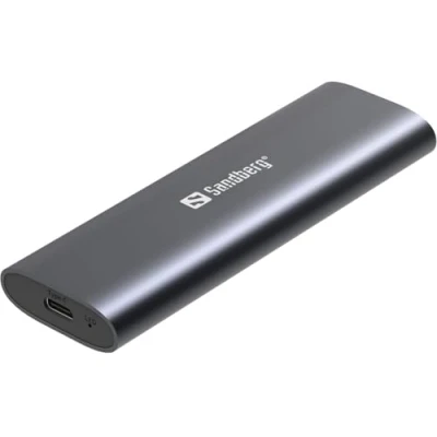 Image de SANDBERG USB 3.2 CASE FOR M.2+NVME SSD ENCEINTE NOIR (136 39)