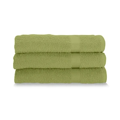 Image de Gabel Lot de 3 Serviettes pour Visage, éponge en Pur Coton hydrophile, 60 x 100 cm, Mousse