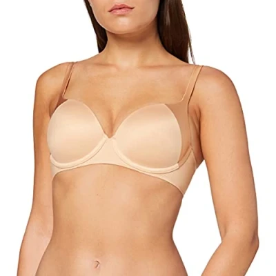 Image de Triumph Body Make up Soft Touch WP EX Wired padded bra Femme, NEUTRAL BEIGE, 80C