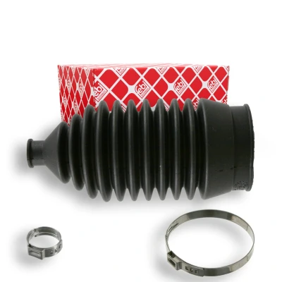 Image de FEBI BILSTEIN 22537 Jeu de joints soufflets, direction Caoutchouc Essieu avant gauche avec colliers VOLVO: 340 360 Berline