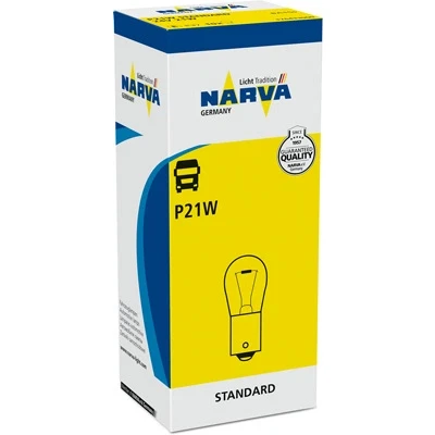 Image de NARVA 176433000 Ampoule, feu clignotant 24 21 P21W MERCEDES BENZ: ATEGO 2, T2/LN1 Сamion à Plateau/Сhâssis, ACTROS MP4, SCANIA: P,G,R,T series